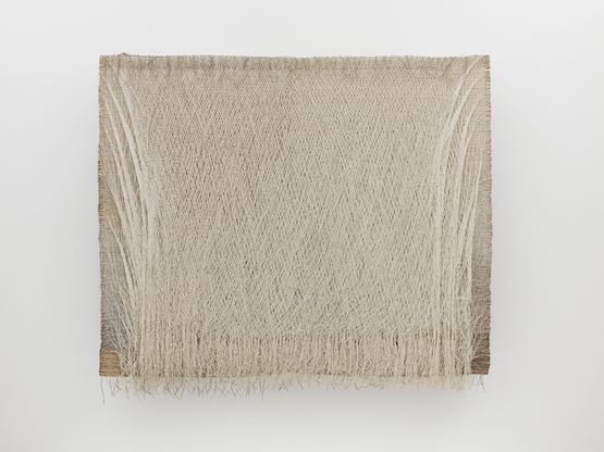 Lienzo Ceremonial III by Olga De Amaral contemporary artwork Painting