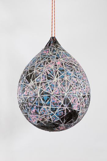 The Loop of Deep Waters 8 by Mark Bradford contemporary artwork mixed media
