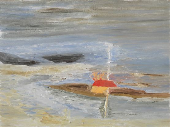 Seascape by Ficre Ghebreyesus contemporary artwork Painting