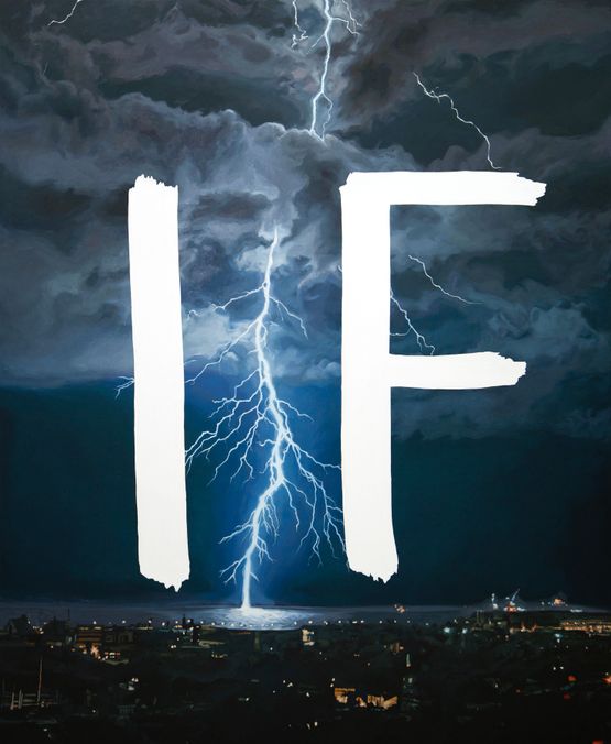 If by Abdul Abdullah contemporary artwork Painting