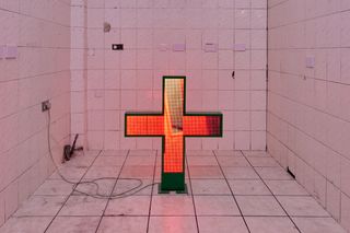 Contemporary art exhibition Angela de la Cruz Abi Palmer Avril Corroon Bella Milroy Benoit Pieron Carolyn Lazard Christine Flare-Up at Goldsmiths Centre for Contemporary Art London United Kingdom