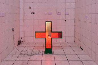 Contemporary art exhibition Angela de la Cruz Abi Palmer Avril Corroon Bella Milroy Benoit Pieron Carolyn Lazard Christine Flare-Up at Goldsmiths Centre for Contemporary Art London United Kingdom