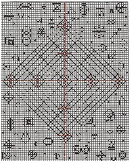 Do you count minutes days years pg 21 by Peata Larkin contemporary artwork Print