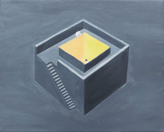 Scribes Room by Ahn Kyuchul contemporary artwork Painting