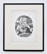 Untitled by R. Crumb contemporary artwork painting works on paper drawing