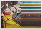 Fantasmao Diptych by Luiz Zerbini contemporary artwork painting