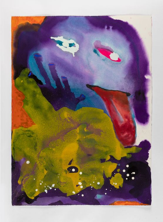 ready to dissolve pure pleasure by Tom Polo contemporary artwork Drawing