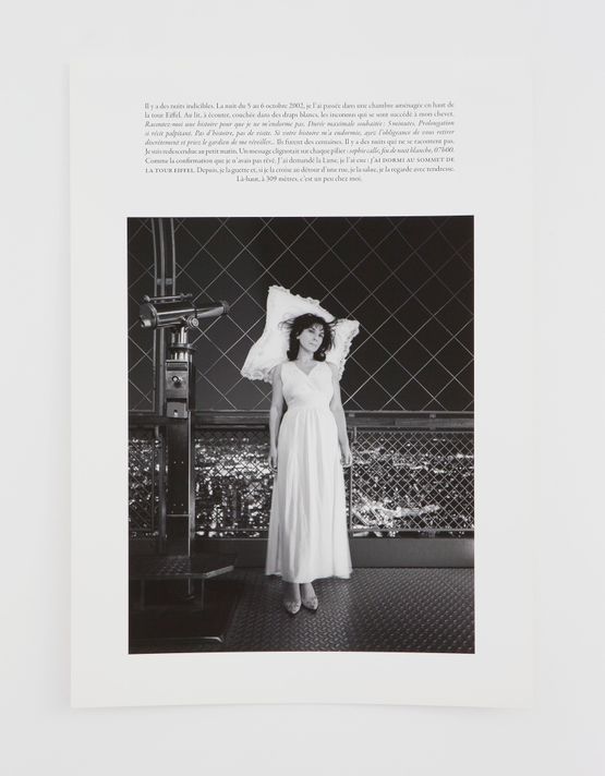 Chambre avec vue FR  by Sophie Calle contemporary artwork Print