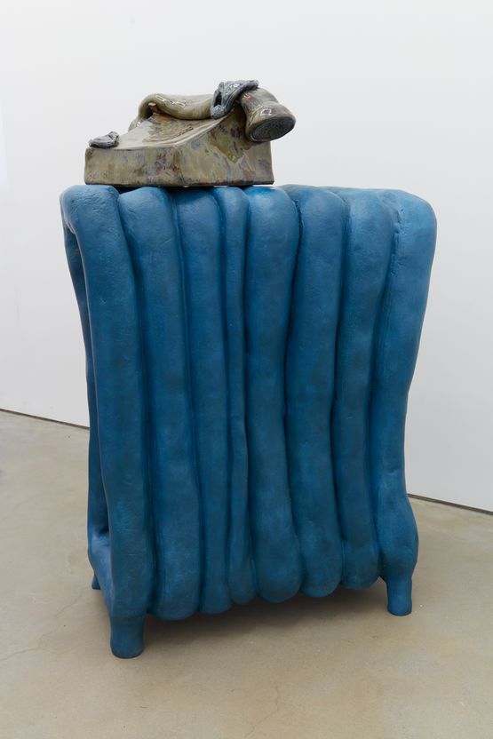 prying and prayer by Woody De Othello contemporary artwork Sculpture