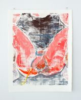 Blue Singlet by Robbie Handcock contemporary artwork print