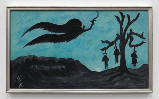 The Avenger by Marian Spore Bush contemporary artwork Painting