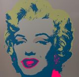 Marilyn 1126 by Sunday B. Morning  Andy Warhol contemporary artwork print
