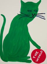 Untitled by David Shrigley contemporary artwork works on paper