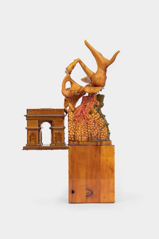 Abstractions dorganes - Le Buisson by Jean-Luc Moulene contemporary artwork Sculpture