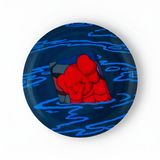 Untitled Artist plate Project by KAWS contemporary artwork design