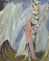 Birch Sap by Eva Haupt contemporary artwork painting