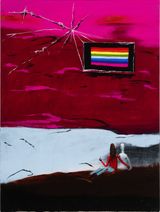 Paradise by Mia Boe contemporary artwork painting