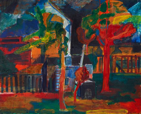 Untitled by Kazuharu Hanada contemporary artwork Painting