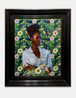 Portrait of Rokhaya Thiam III by Kehinde Wiley contemporary artwork Painting