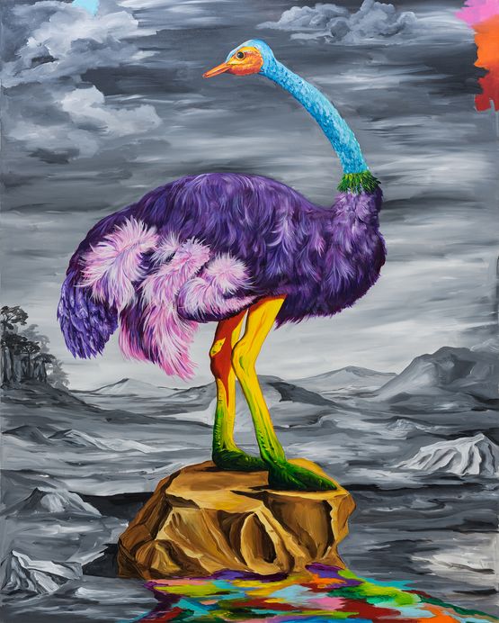 La Vida Loca by Djordje Ozbolt contemporary artwork Painting