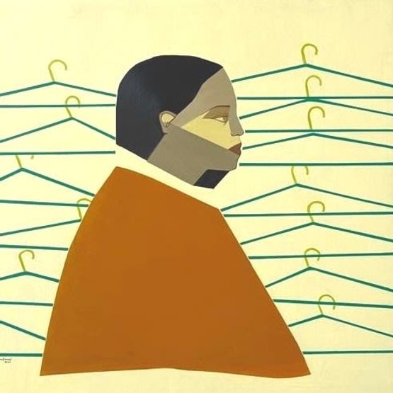 Seen in Motion 01 by Natnael Ashebir contemporary artwork Painting