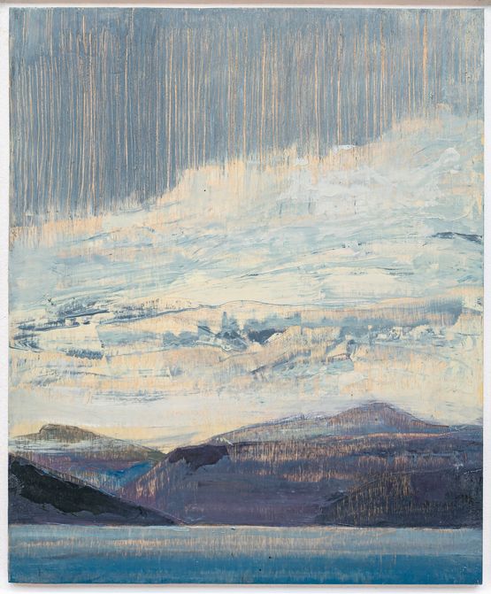 Untitled Shuswap Lake B.C. June 23 by Herald Nix contemporary artwork Painting