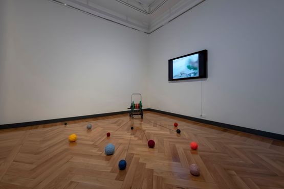 Yumak  The Skein by Esref Yldrm contemporary artwork Installation