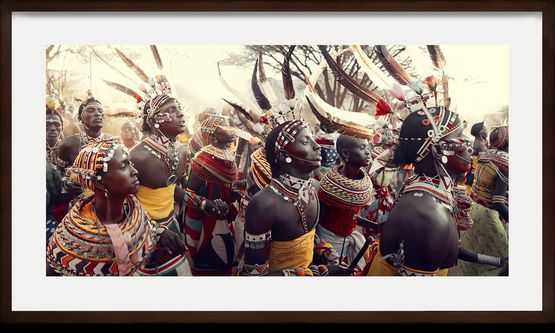 Samburu  Mount Poi  Kenya by Jimmy Nelson contemporary artwork Photography