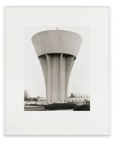 Water Tower Dunkerque F by Bernd  Hilla Becher contemporary artwork photography