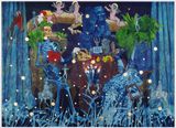 Fusion dialogue 3 the image file under the sun by Budi Agung Kuswara contemporary artwork painting