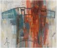 I See Red Indian Fighters by Jaune Quick-To-See Smith contemporary artwork Painting