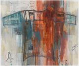 I See Red Indian Fighters by Jaune Quick-To-See Smith contemporary artwork painting