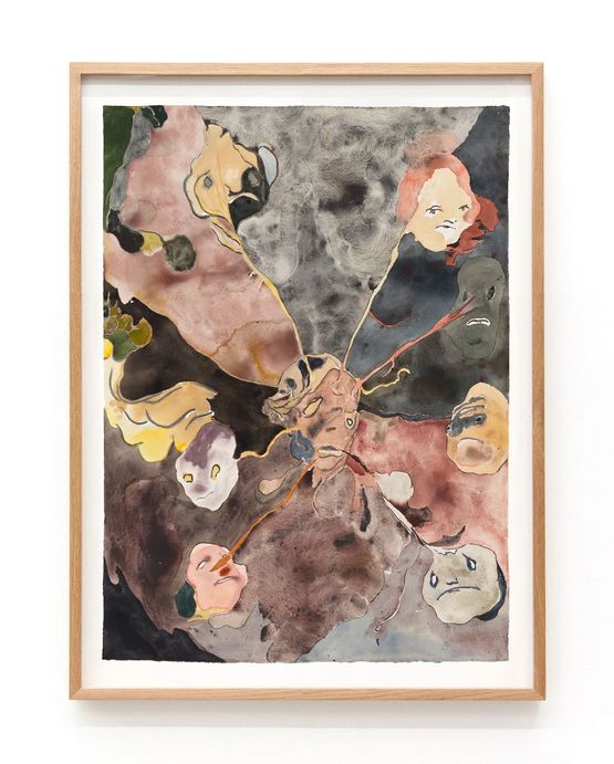 Spectres by Adam Lee contemporary artwork Painting