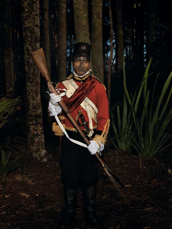 Battle of the Noble Savage by Greg Semu contemporary artwork Photography