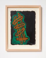 Ladder and Step Series 3 by Basil Beattie contemporary artwork painting