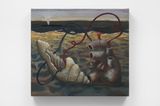 Secret connection by Anna Livia Taborda Monahan contemporary artwork painting