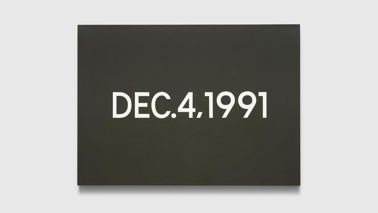 For On Kawara, It Was a Productive Day