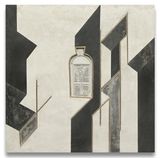 Intersected Space 8 by Rathin Barman contemporary artwork drawing works on paper