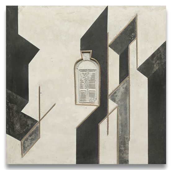 Intersected Space 8 by Rathin Barman contemporary artwork Works on Paper