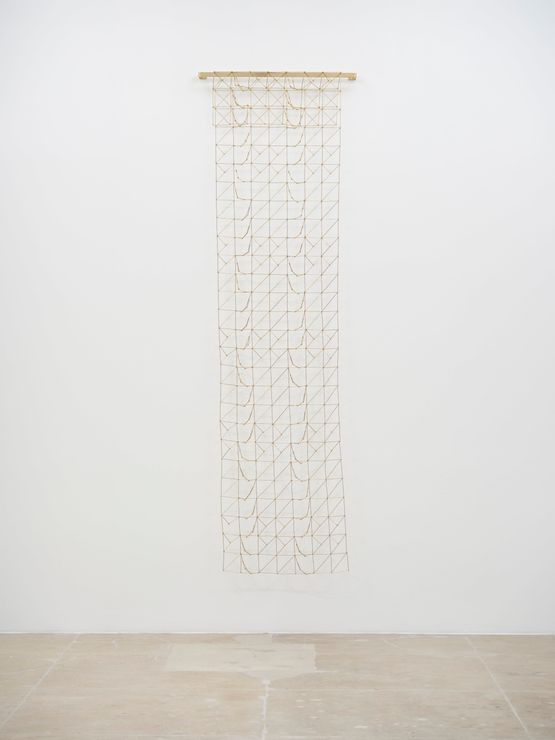 discrepancies with W.W. 6 by Leonor Antunes contemporary artwork Sculpture