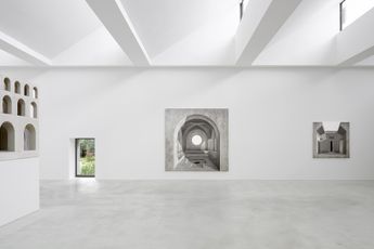 Contemporary art exhibition Renato Nicolodi ClairObscur at Axel Vervoordt Gallery Antwerp Belgium