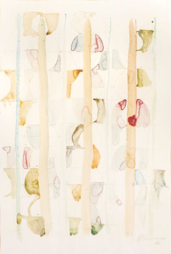 untitled by Gerhard Hoehme contemporary artwork Painting