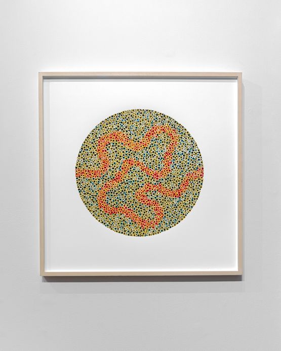 Colourblind Drawing by Stefana McClure contemporary artwork Works on Paper