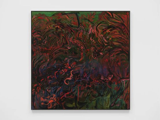 As bright as night moonshine   by Alia Ahmad contemporary artwork Painting