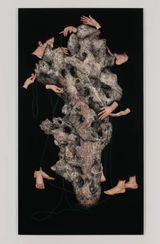 Black Hole by Lee Jinju contemporary artwork painting