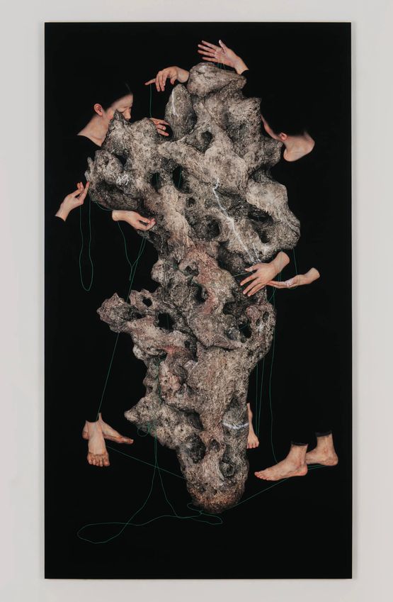 Black Hole by Lee Jinju contemporary artwork Painting