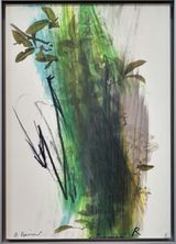 Blumenserie by Arnulf Rainer contemporary artwork works on paper