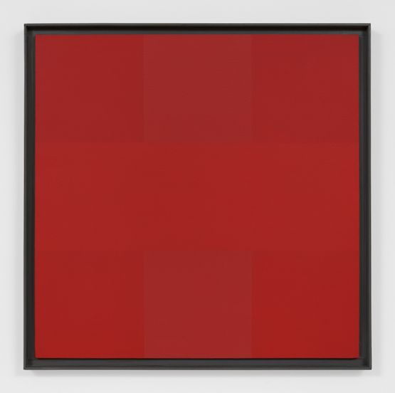 Abstract Painting Red by Ad Reinhardt contemporary artwork Painting