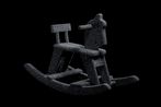 Particle-Rocking Horse by Kohei Nawa contemporary artwork Sculpture