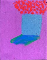 Flowerpot by Myungmi Lee contemporary artwork painting